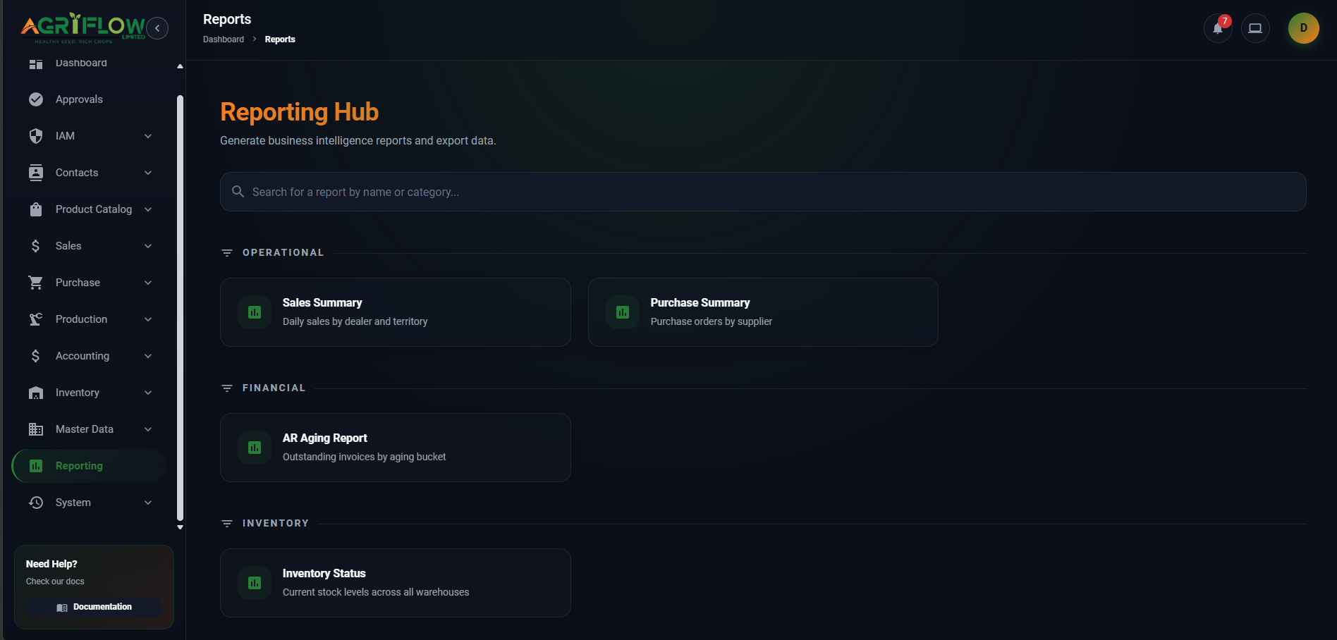 ERP Platform visual 3